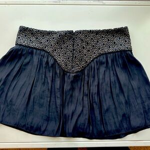 Ramy Brook Pleated Accents Mini Skirt